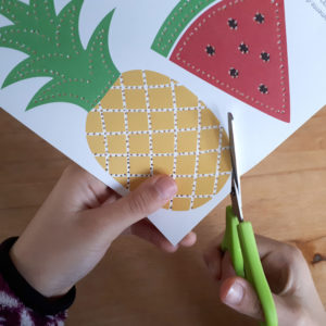 Prickel- Set RUND UMS JAHR