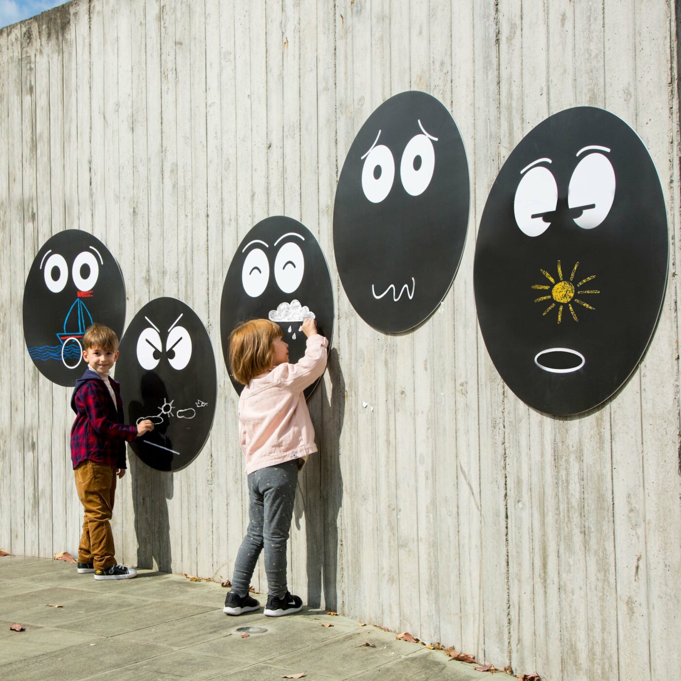 Outdoor Spieltafel "Emotionen", 5tlg.