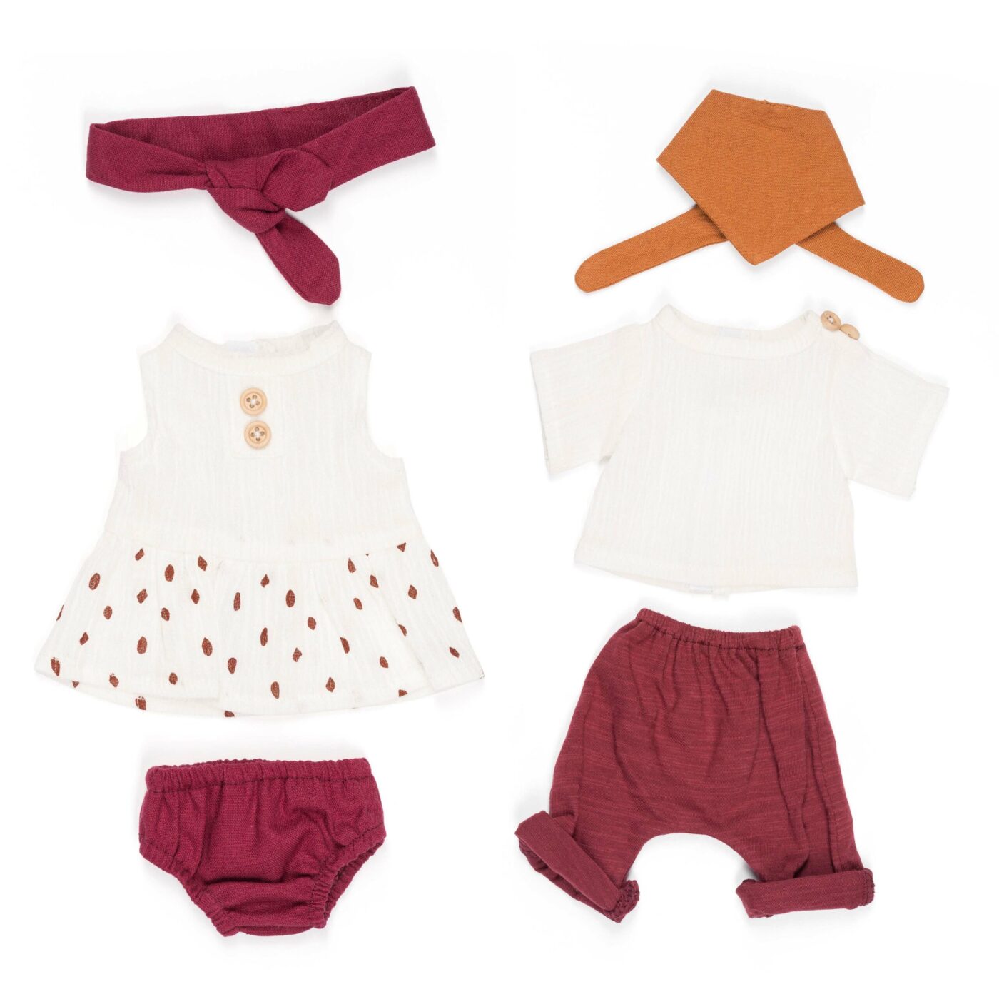 Babypuppe weich Kleidung Sets