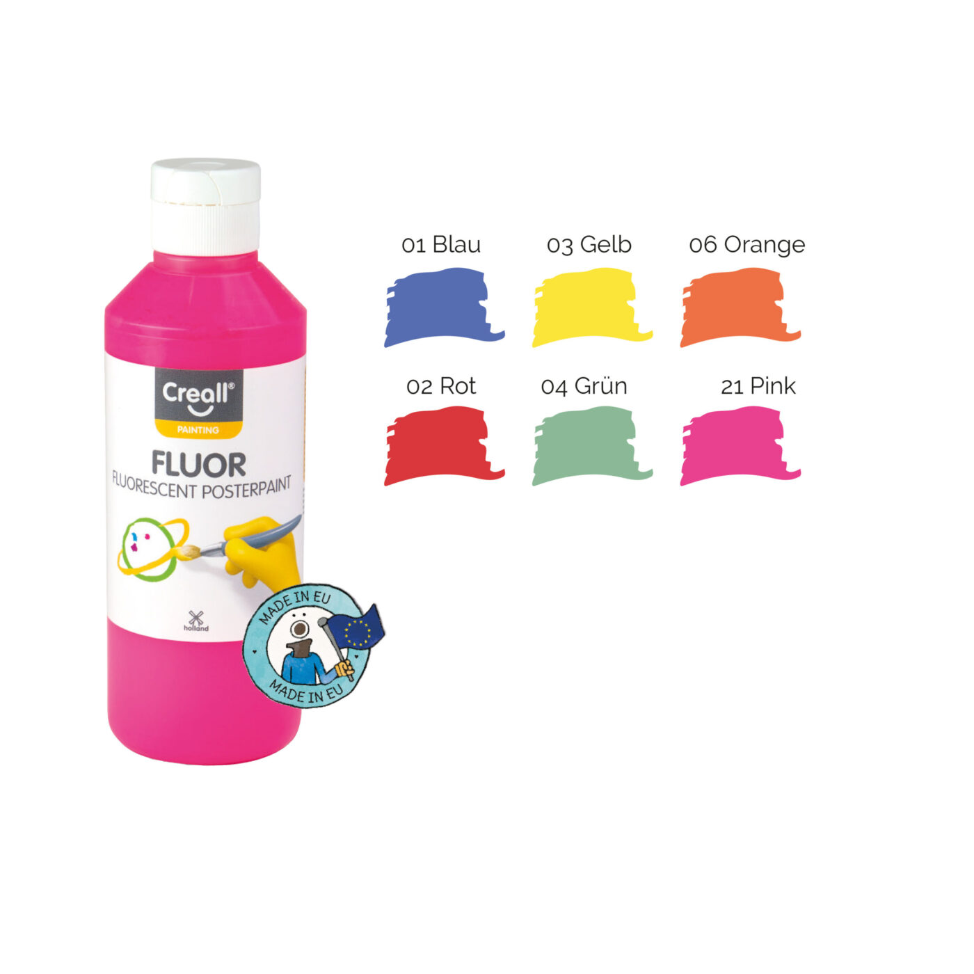 Fluor Farbe 500ml