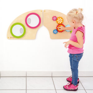 Wandspiel Set Zahnrad & Spiegel