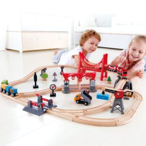 Eisenbahn- Set "Verkehrsreiche Stadt"